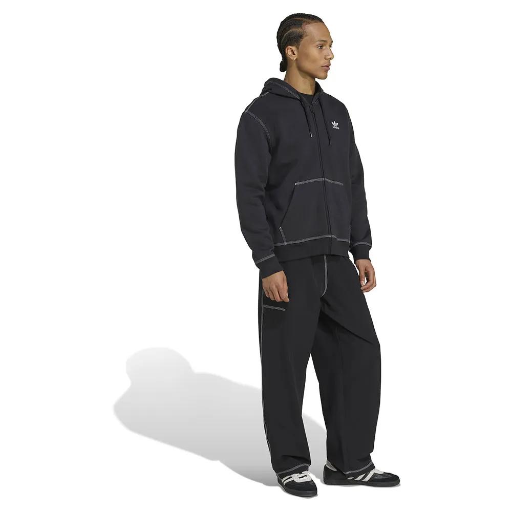 Adidas Originals Essentials Trefoil Zip Hoodie