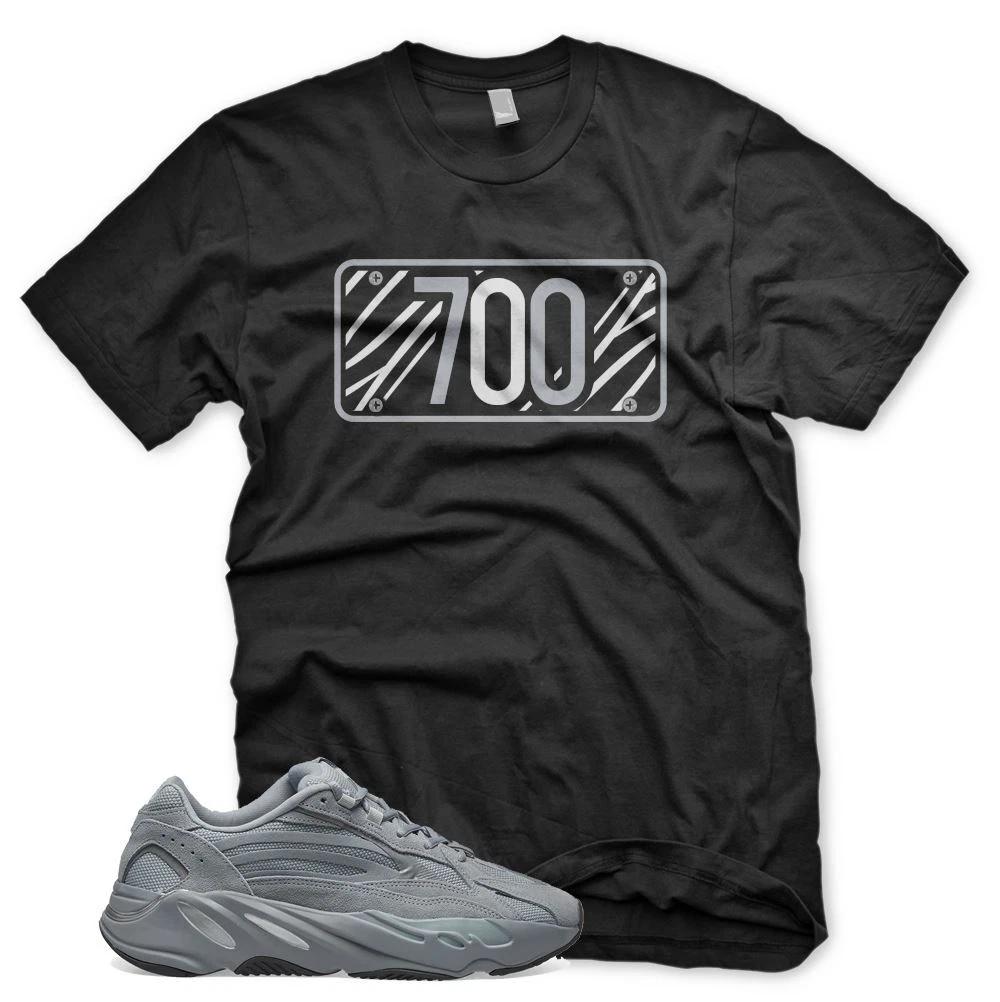 New Black  700 PLATE  T Shirt for YZ 700 Hospital Blue L