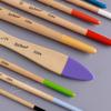 9 Pcs Set Nylon Brush of Beginners Hand-painted Graffiti Gouache Watercolor Brush Wall Painting Acrylic Paint Board Brush Tools