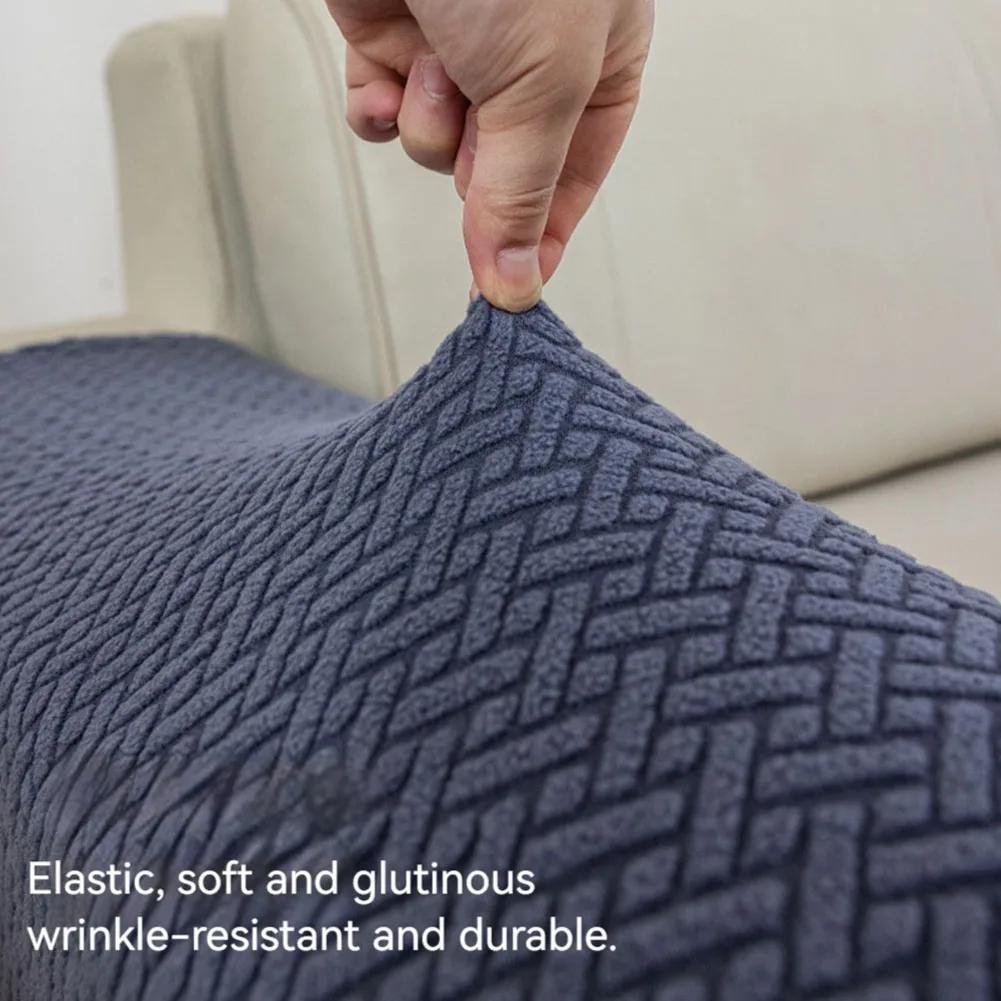 1PCS Furniture Protector Washable Armchair Slipcovers Checkered Pattern Armrests Chair Covers for Chairs Sofas Couch Arm Cover