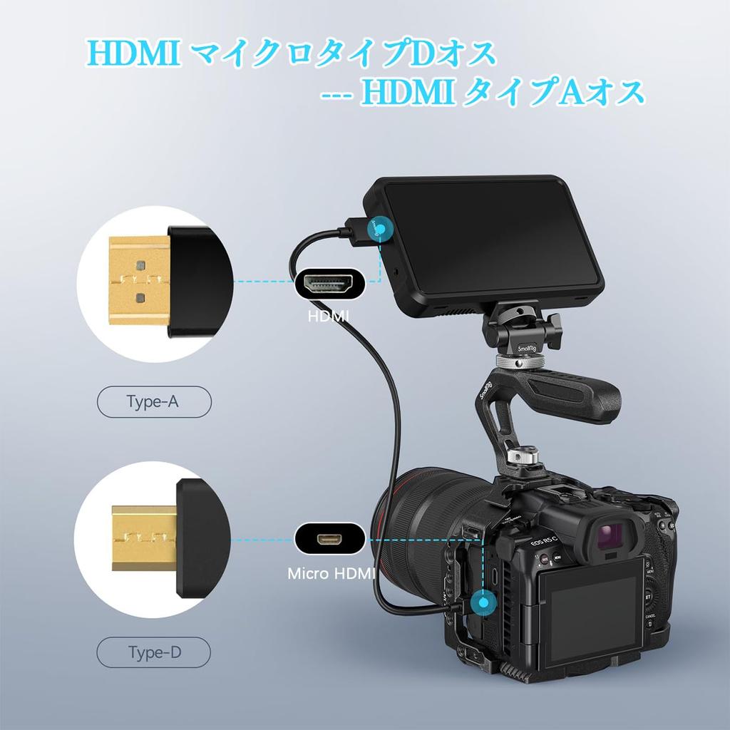 HDMI-Kabel für Navigationseingang 1,8 m ( Stecker auf Typ-D-Stecker) HDMI Kabel