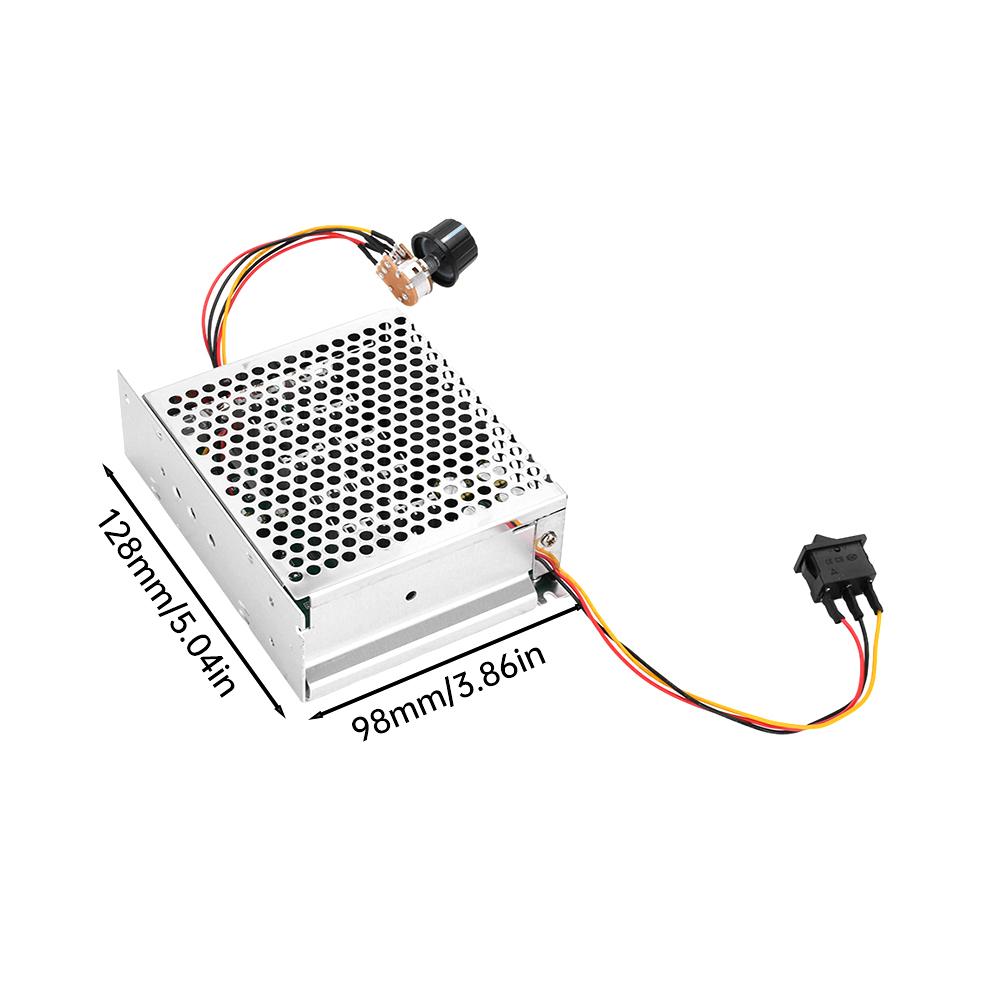 DC10-55V 60A DC Brush Motor Motor Speed Switch Induction Speed Switch Forward and Reverse Digital Tachometer Motor Governor