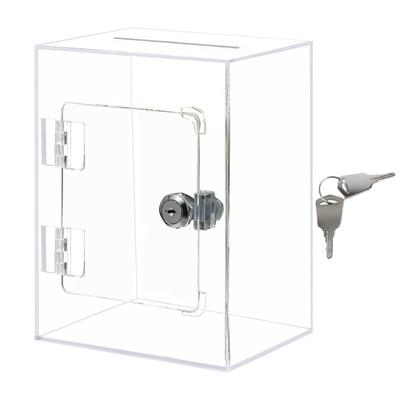 Acryl Spardosen Praktischer Klarer Würfel Transparentes Kleingeld Aufbewahrungsbox Heimdekoration und Finanzwerkzeug