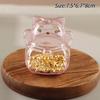 Cute Piggy Cat Bank Cash Coins Storage Box Lucky Savings Money Box Desktop Ornament Kids Gift Gold Coins Cash Storage Tank