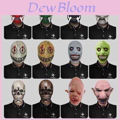 Maschera Spettrale Goblin Verde Per Feste in Costume Caratterizzata da Design Inquietante e Funzionalità Fai-da-Te