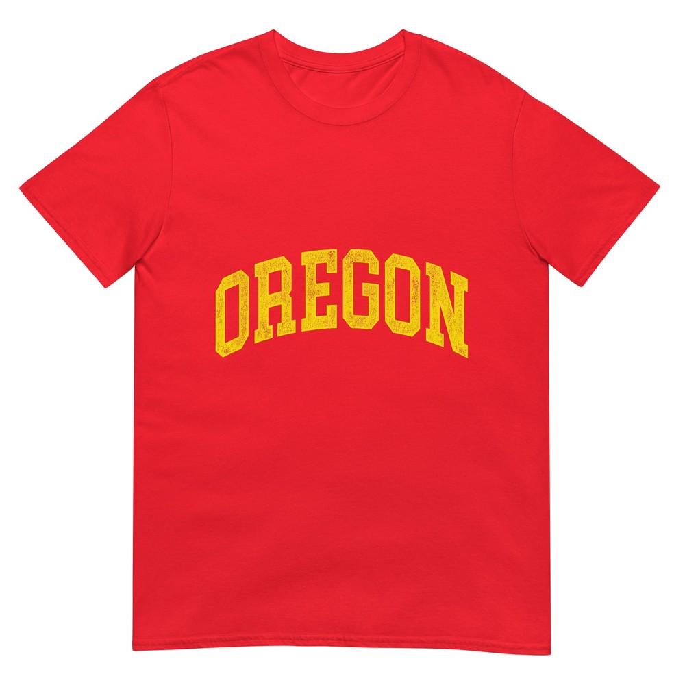 Vintage Oregon Unisex Oregon Unisex Retro Green Throwback Tshirt S