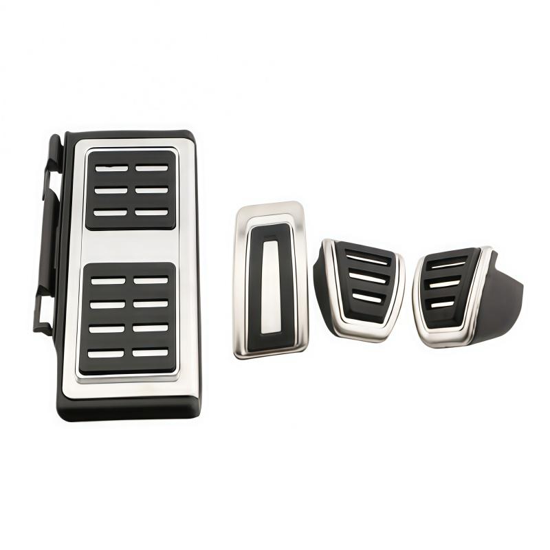 Stainless Steel Pedal Cover for Volkswagen VW Golf 7 8 GTi MK7 Polo A05 Passat B8 Skoda Kodiaq Rapid Octavia 5E 5F A7 2014-2023
