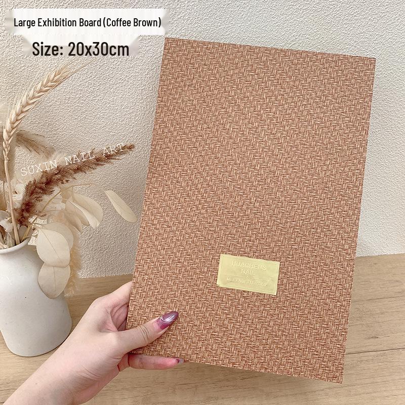 Woven Texture Nail Art Display Board - Large & Small Sizes, Wearable Nails, Live Stream Photo Props