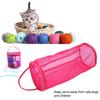 Yarn Wool Crochet Thread Storage Mesh Bag Lightweight Portable     (#01)