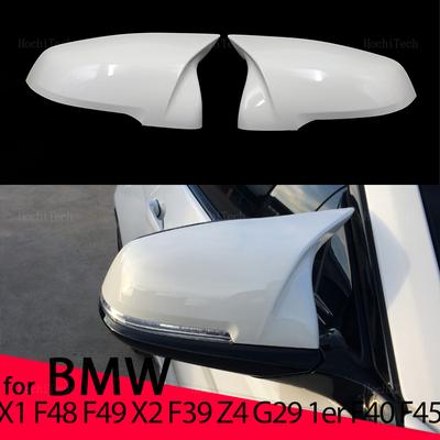Bílé Kryty Zrcátek Dveří pro BMW F44 F40 G29 + F48 F49 F52 - Pro X2 F39