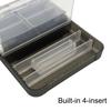 Double Sided Fishing Tackle Box Baits Lure Organizer Toolbox Fishing Tool Box for Tools Fishing Tackle Craft Part