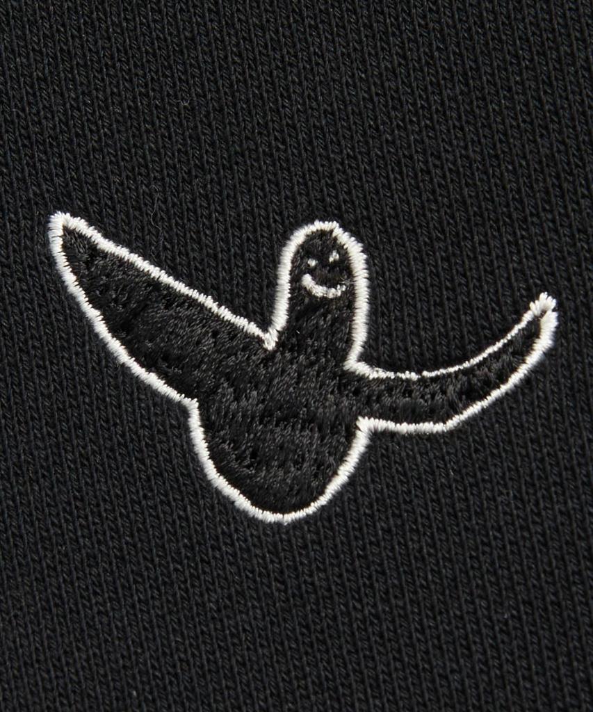 MARK GONZALES Angel Wappen Sweat Shorts - Black