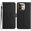 Portemonnaie-Hülle für 16 Pro+ 5G - Leder/PU, Schwarz
