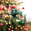 Acrylic Dragon Baby Hanging Ornament 2D Christmas Tree Pendants Christmas Decorations  Kids Gifts