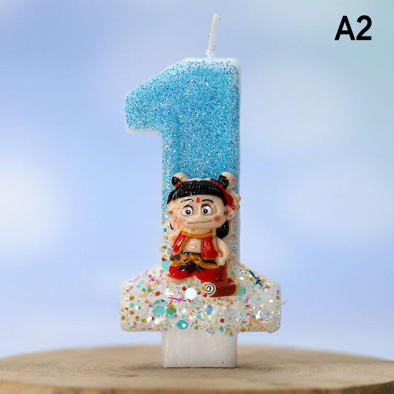 

Movie Peripherals Digital Candle Glitter Birthday Candles Cake Topper Decor 0-9 Numbers Digital Candle Birthday Party Supplies