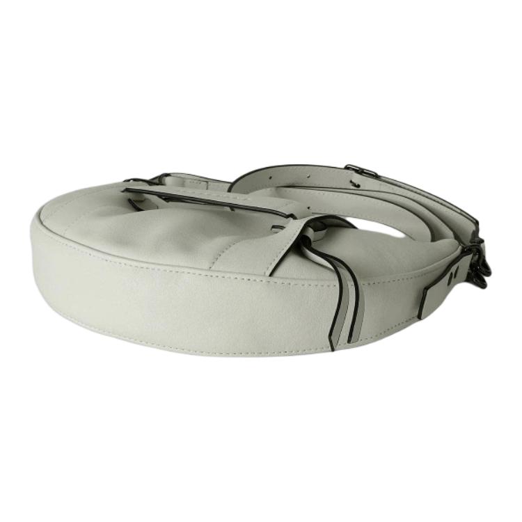Longchamp Logo Leather Crossbody Bag Small Women Bags White 10292HCV607
