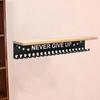 Medal Storage Hook Rustproof Multipurpose Bamboo Practical Large Bamboo Trophy Board Display Hook Household Supplies