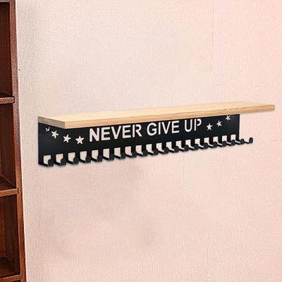 Medal Display Shelf Good Load-bearing High Durability Wall Mounted Rustproof Easy Installation Sturdy