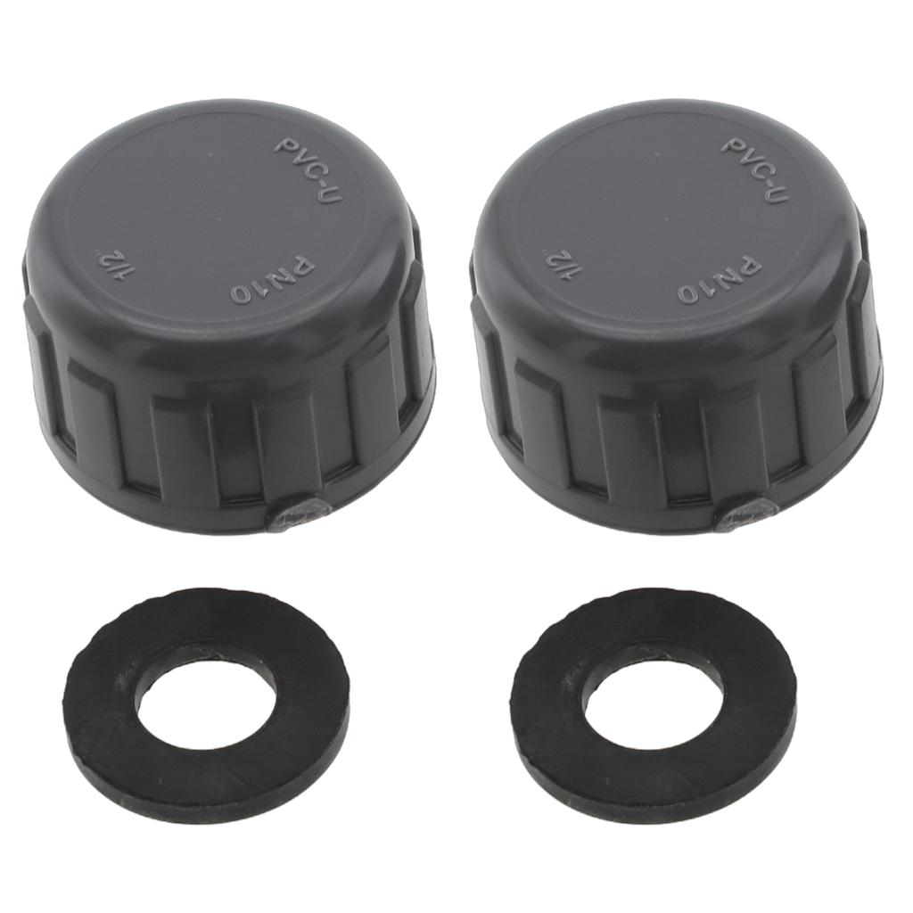 Round Female Thread Hose Connector PVC Threaded Cap Pipe