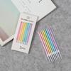 8-Piece Boxed Gradient Rainbow Birthday Pencil Candles