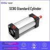 Yadeke SC80*100 Cylinder: Aluminum Alloy Piston, Thickened End Cover