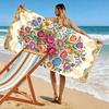 Vintage Floral Beach Towel A Must-have Beach Towel for Beach Travel
