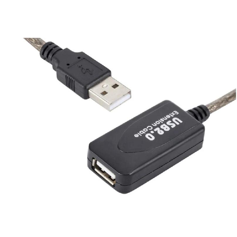 3M 5M 10M 15M 20M 25M 30M USB 2.0 Extension Cable Male to Female Active Repeater Wireless Network Card Extender USB Adapter Cord