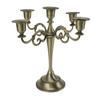 5 Arm Candlestick Holder Iron Retro Decorative Candle Holder Centerpiece for Home  