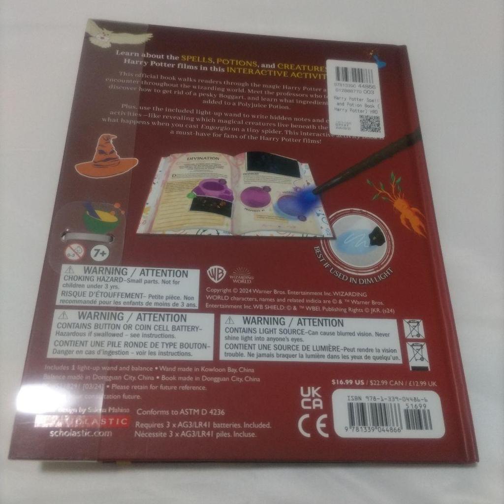 [USED] Harry Potter Spell & Potion Book