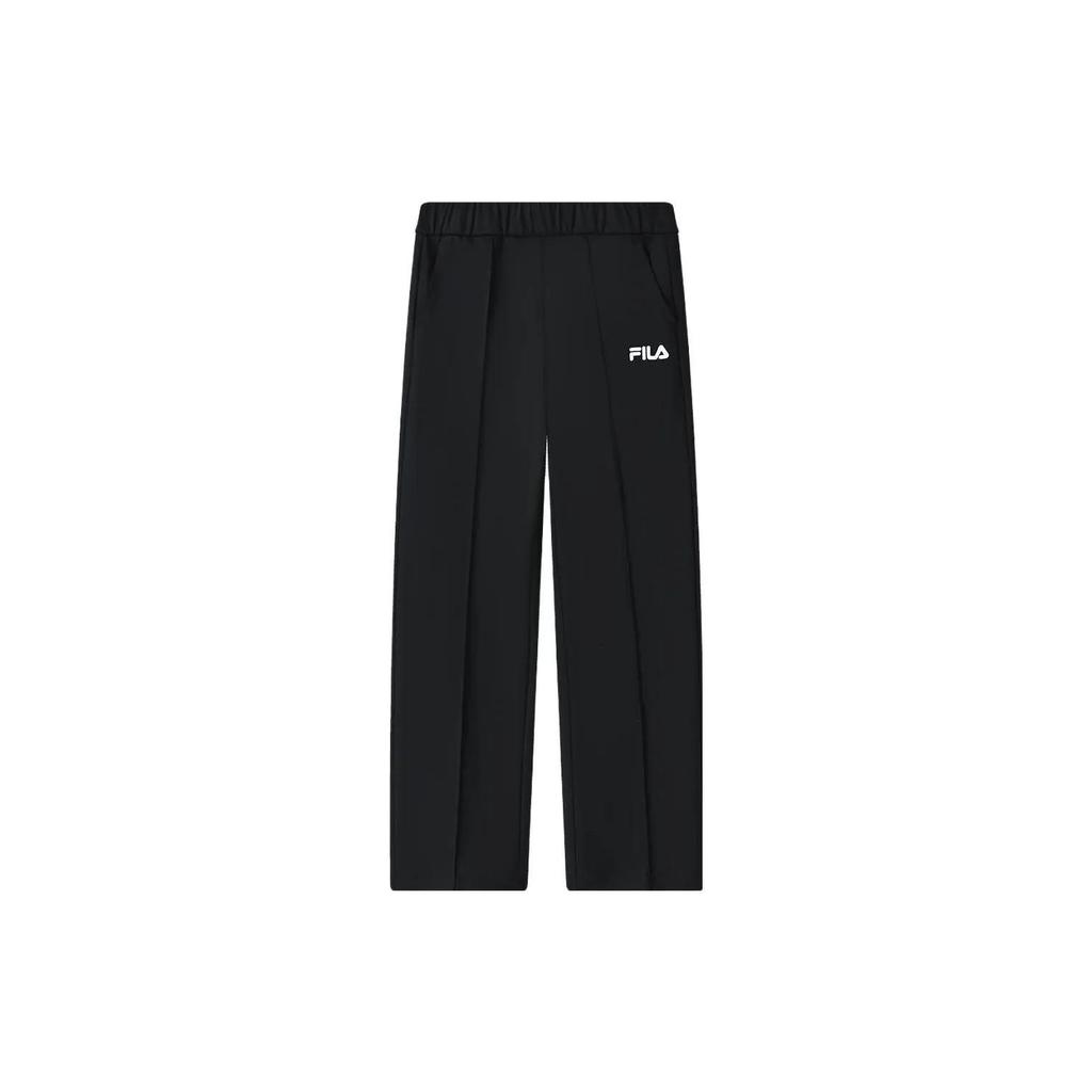 FILA Magic Stick Joint Series Casual Pants Women's Black (Unisex) Casual Pants F11W329606FBK
