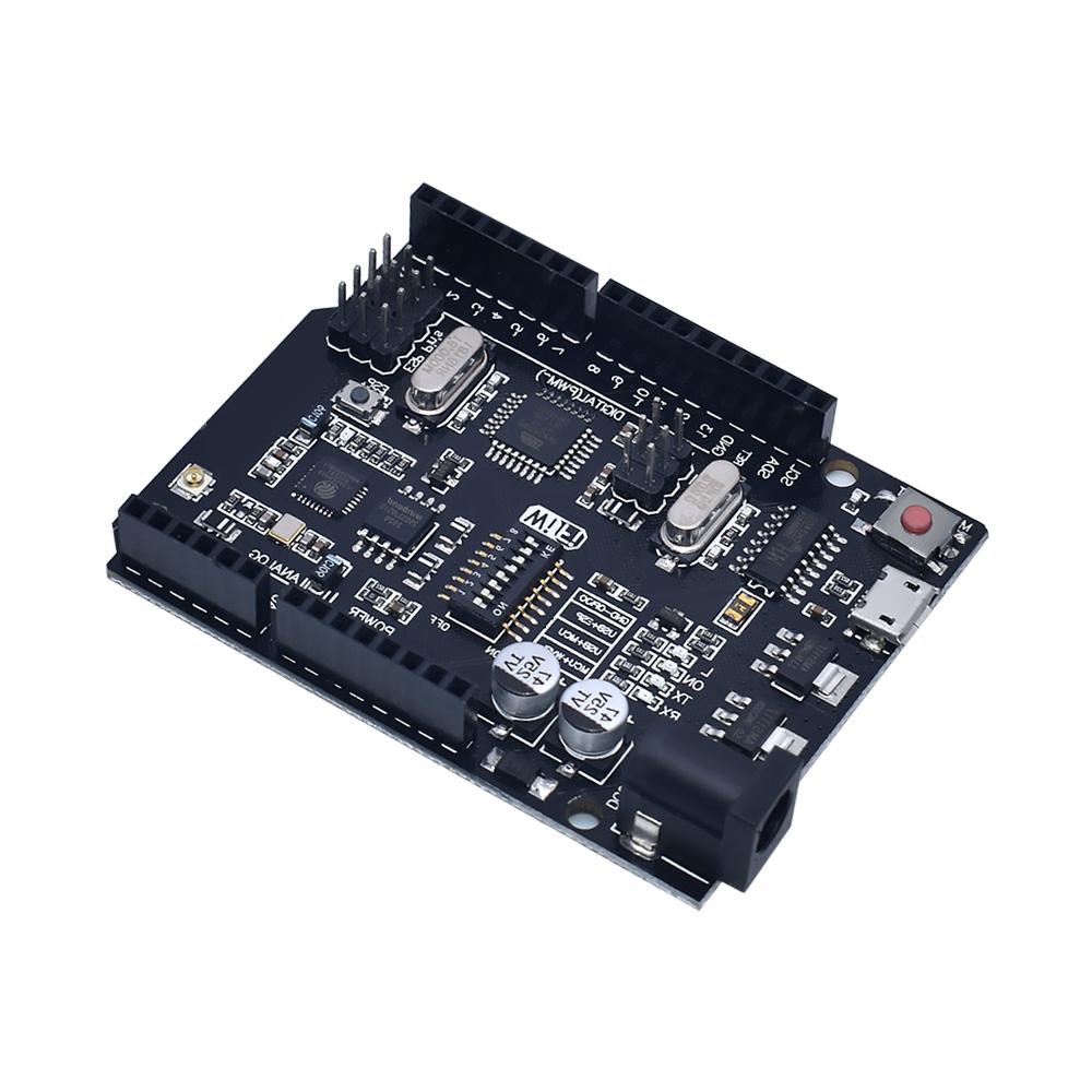 UNO+WiFi R3 Wireless Development Board Built-in ESP8266 WiFi Module Dual Function Programmable Board for Smart IoT Making