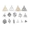 20pcs Triquetra Symbol Charms Pendants Antique Jewelry Making DIY Handmade Craft For Jewelry Making
