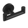 Multifunctional Matte Black Bathroom Hook
