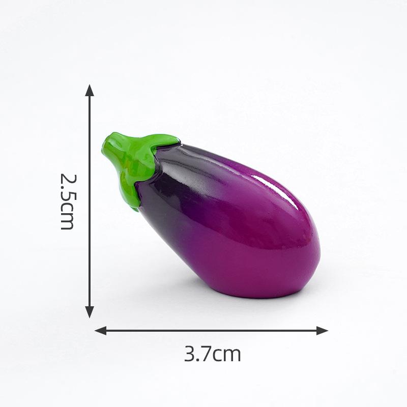 5/10Pcs Simulation Vegetable Small Decorate DIY Photography Landscape Toys Peppers Corn Broccoli Onion Small Vegetable Ornaments