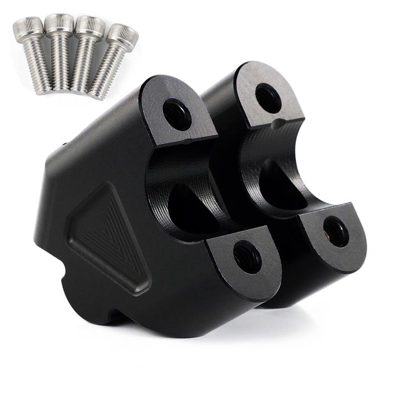 Motorcycle Handlebar Relocator Set Handle Bar Riser Offset Fit For Husqvarna Svartpilen 401 2017- Svartpilen 250 -