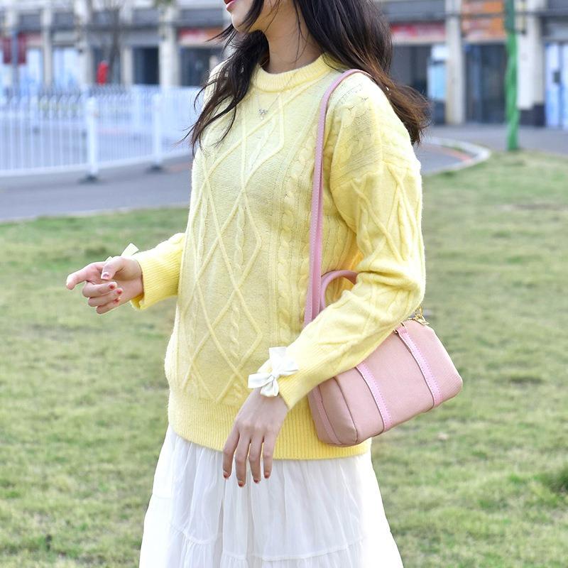 New pig cage bag casual women's bag pillow bag shoulder messenger bag fashion handbag simple small bag bag