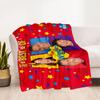 The Wiggles Singing Show Flannel Blanket-Soft and Suitable for Sofas,Beds,Offices,Travel,All Seasons,Great Gift for Holidays and Birthdays.