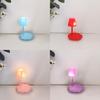 Macaron Cloud Cute Gear Night Light Mushroom Shaped Button Cell Power Supply