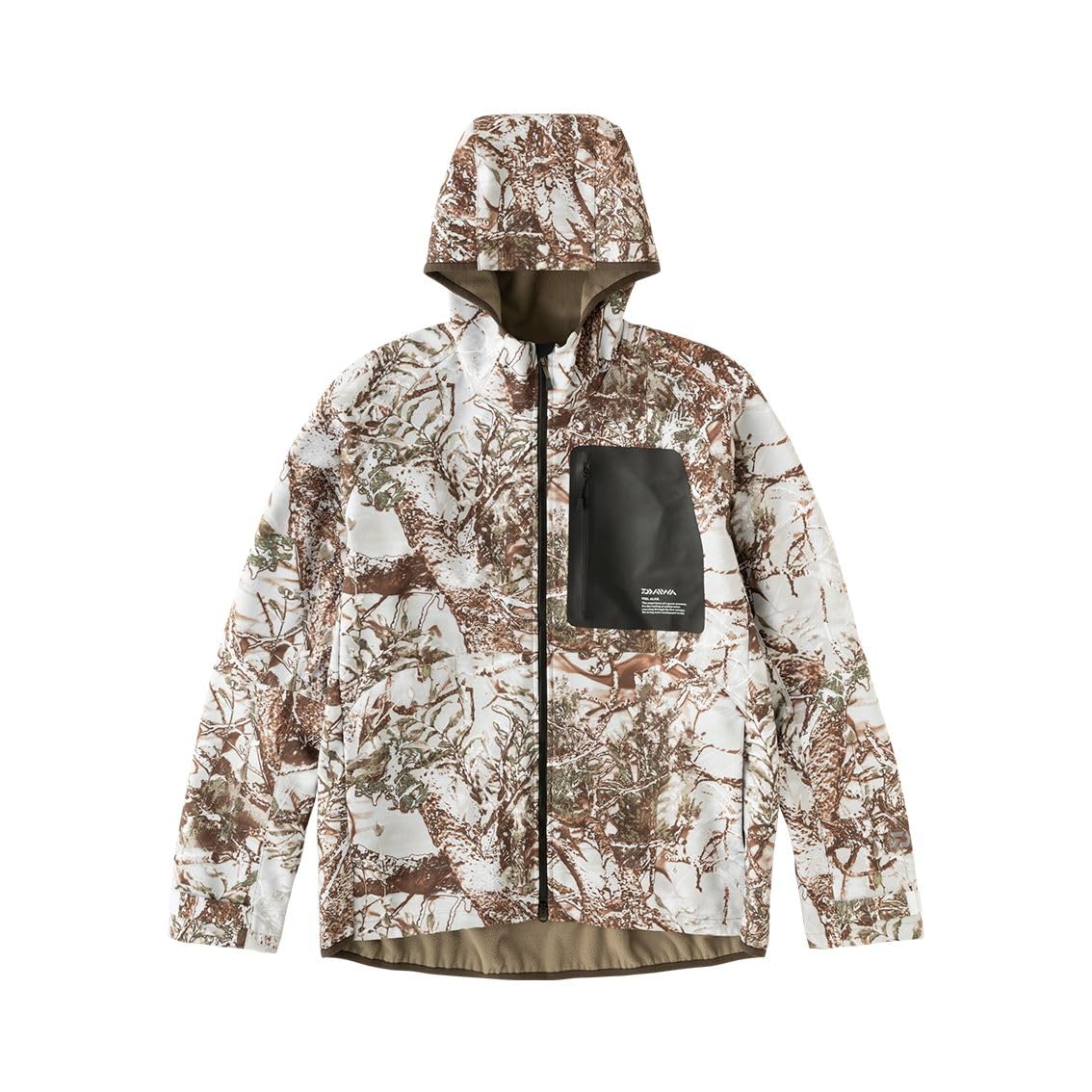 

DAIWA Windblock Fleece Jacket White Lake Camo Fishing DJ-9323 Men s