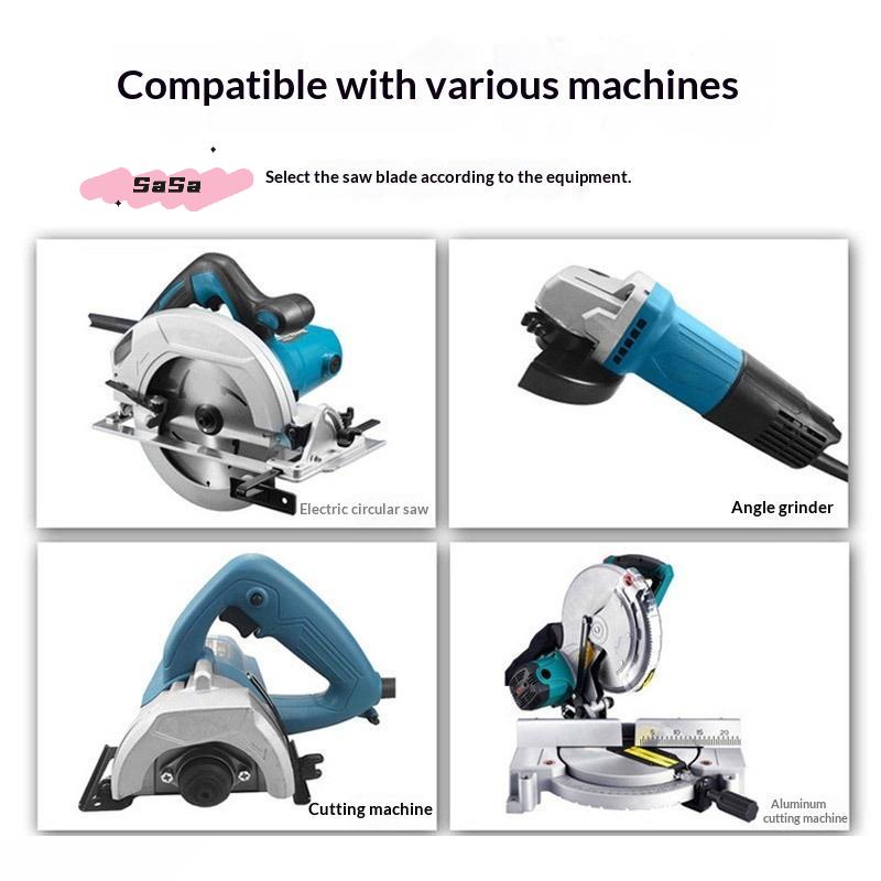 S-1/3/5Pcs Turbo Cutting Disc Set For Angle Grinder Porcelain Tile Ceramic Granite Marble Heavy Duty Construction Saw Discs
