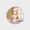 58MM My Dress-Up Darling Anime Brooches Kitagawa Marin Kuroe Shizuku Cosplay Badge Accessories Backpack Clothes Decoration XMAS Gift