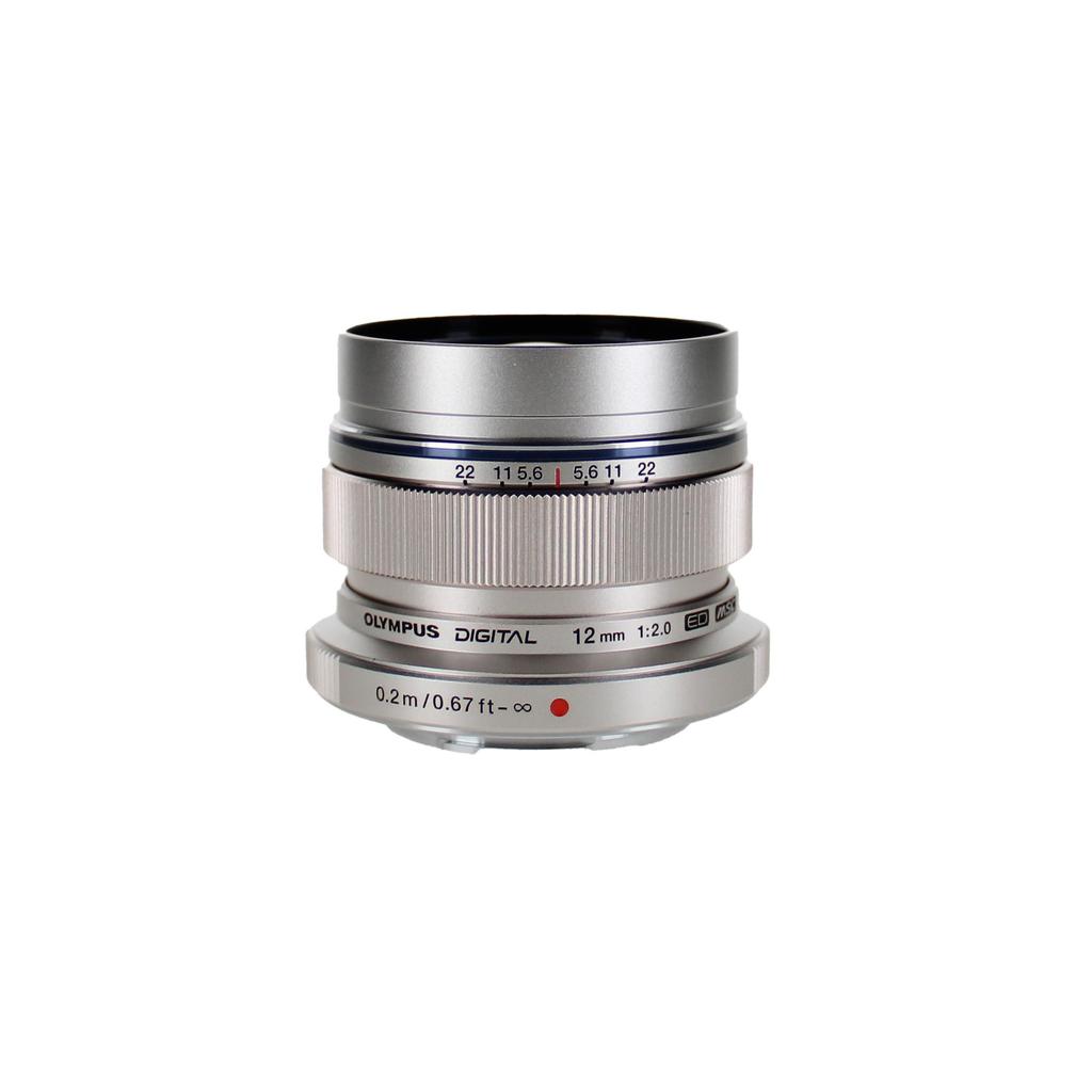 OLYMPUS DIGITAL ED 12mm Silver Prime Lens 12mm M.ZUIKO F2.0 (ED F2.0 SLV)