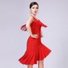 1 Piece Latin For Women Girls Tassel Tango Costume