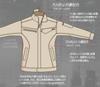 Verdexel Work Long VE529 Charcoal L [Midori Anzen] Clothes, Sleeve, Jumper, Unisex, Antistatic, Stretch, Top,