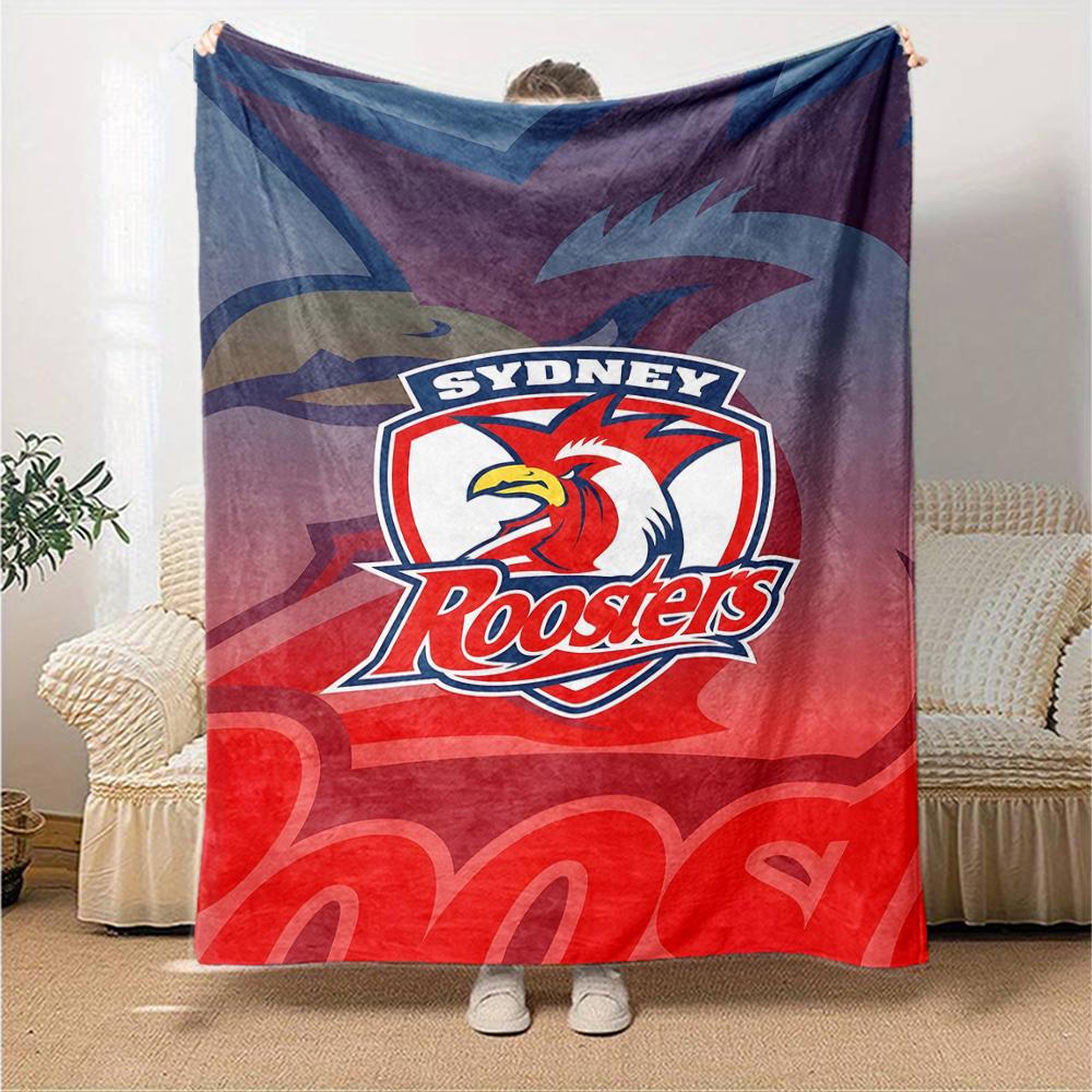 1pc Football Team (23) Blanket, Gift, for Men and Women, Soft Blanket, Good for Sofa Bed Couch Travel, Lightweight Flannel Blanket