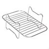 Air Fryer Rack Stainless Steel Mesh Grilling Raised Structure Wire Tray