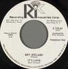 7inch Record BEY IRELAND  Its Love S12064 Recording Indus 1964 US World Music Used