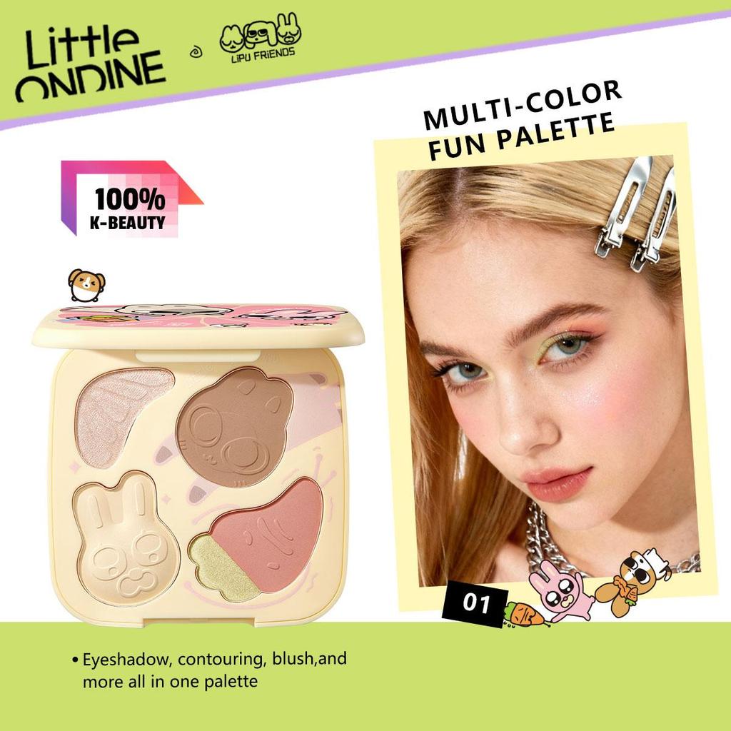 LITTLE ONDINE MULTI-COLOR FUN PALETTE  12g/0.42oz (2 Color Options)