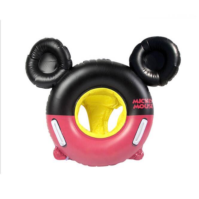 Kids Swimming Ring Baby Inflatable Pool Float Ring Flamingo Swim Ring Cartoon Kids Pool Toy Float Thick Ring