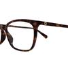 Gucci Optical Glasses [Available Prescriptions] Original Design 002 (Havana Frame/clear Lens) 55 Glasses Case (random Size and Color) + Glasses Cloth
